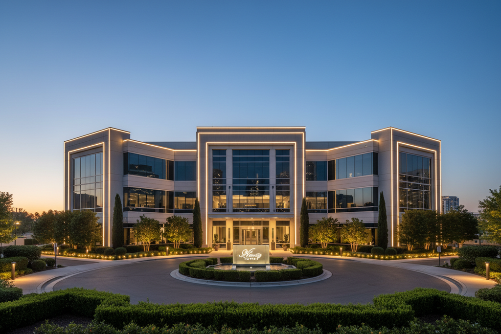 give me an example of a commercial property who has invisilights installed